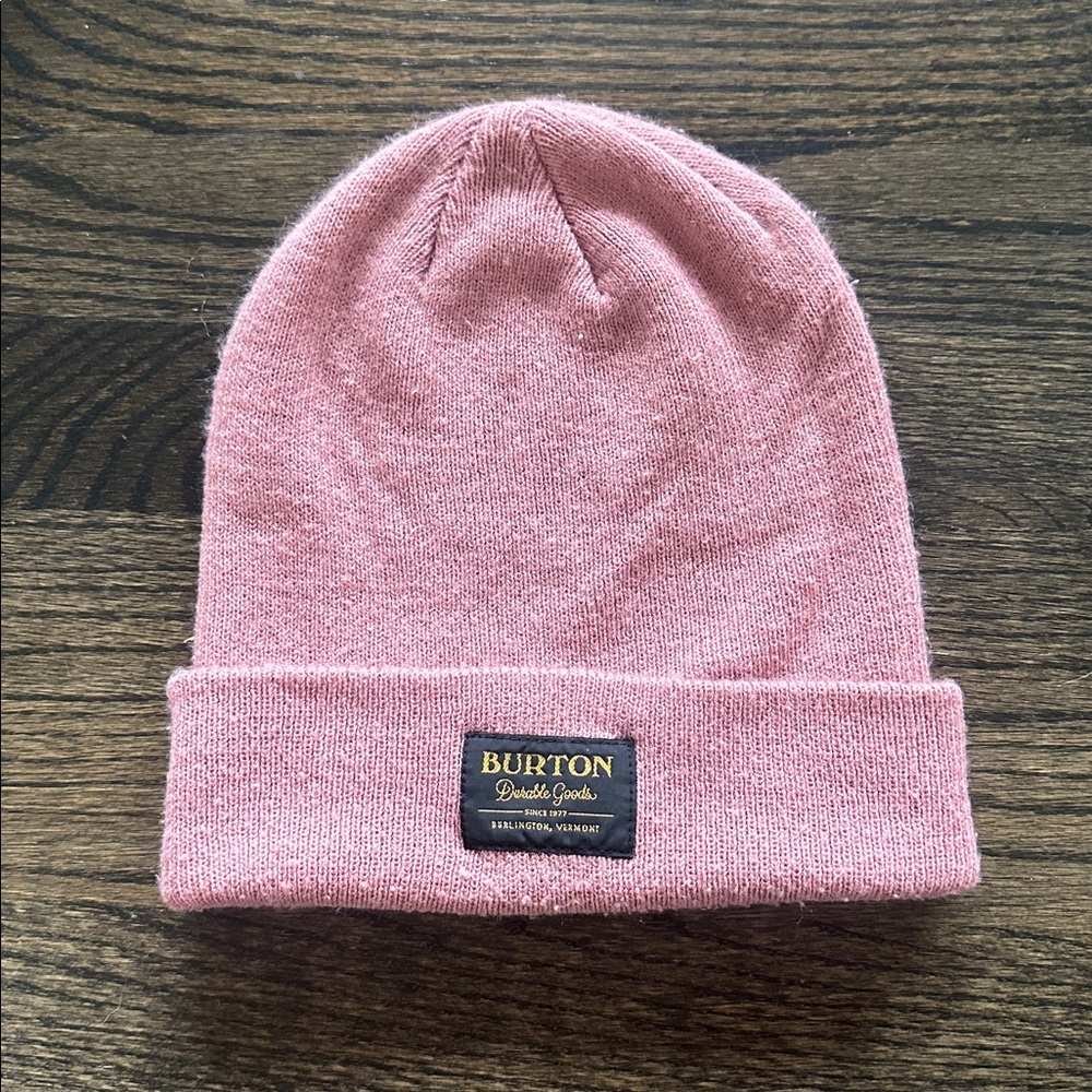 Burton Soft Pink Knit Hat